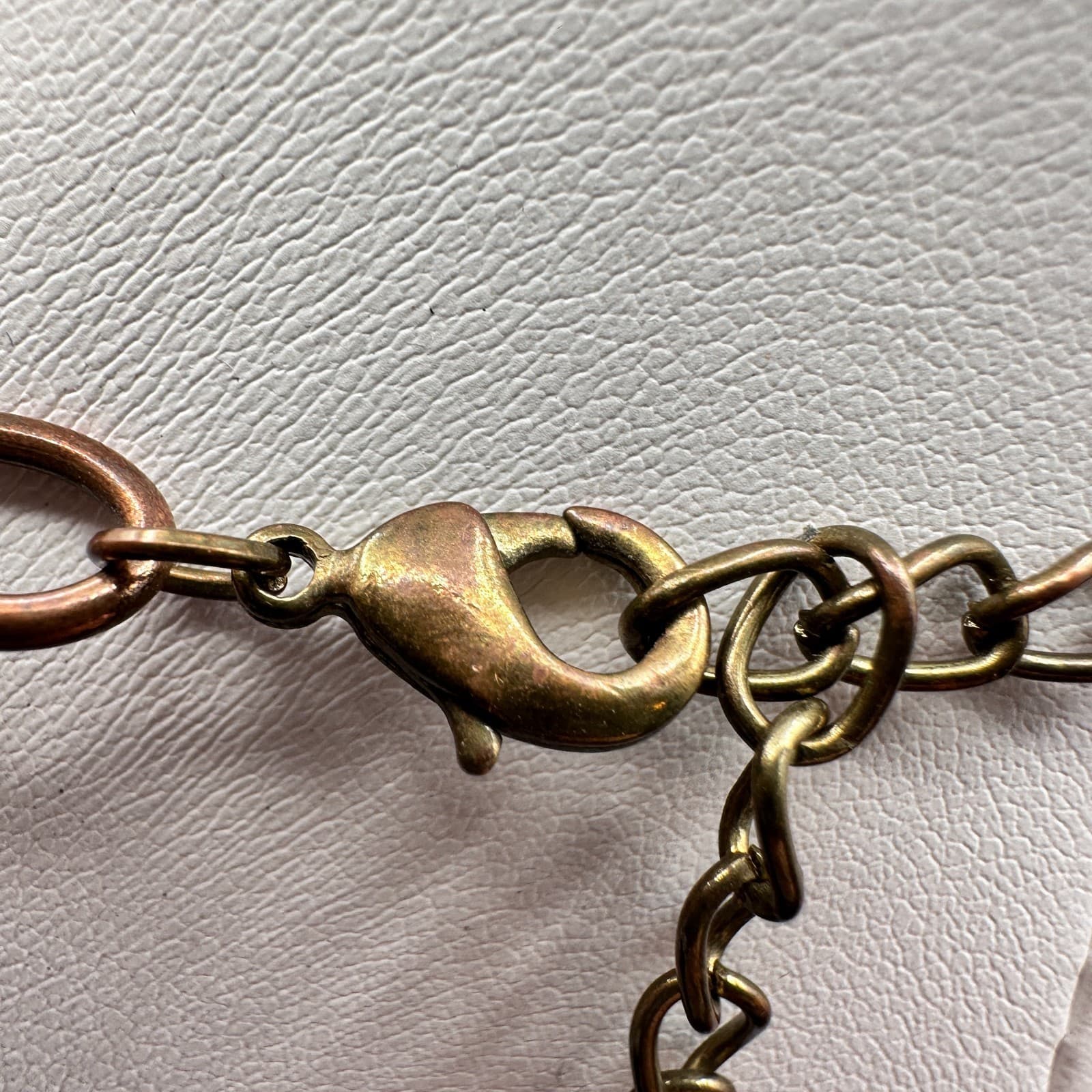 Vintage 90s Black Seed Bead Chunky Statement Necklace Gold Tone Oval Link Boho - Thumbnail 12