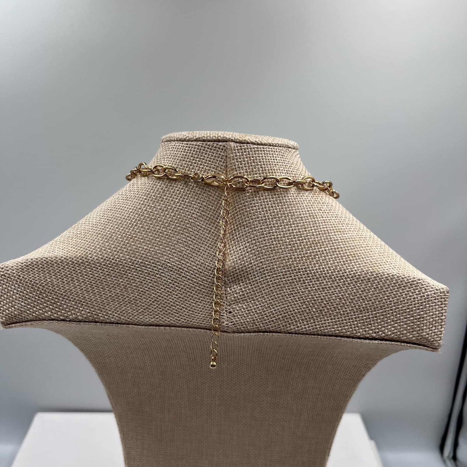 Vintage Blue Teardrop Bib Statement Necklace Silver Tone Boho Costume Jewelry 18 - Thumbnail 7