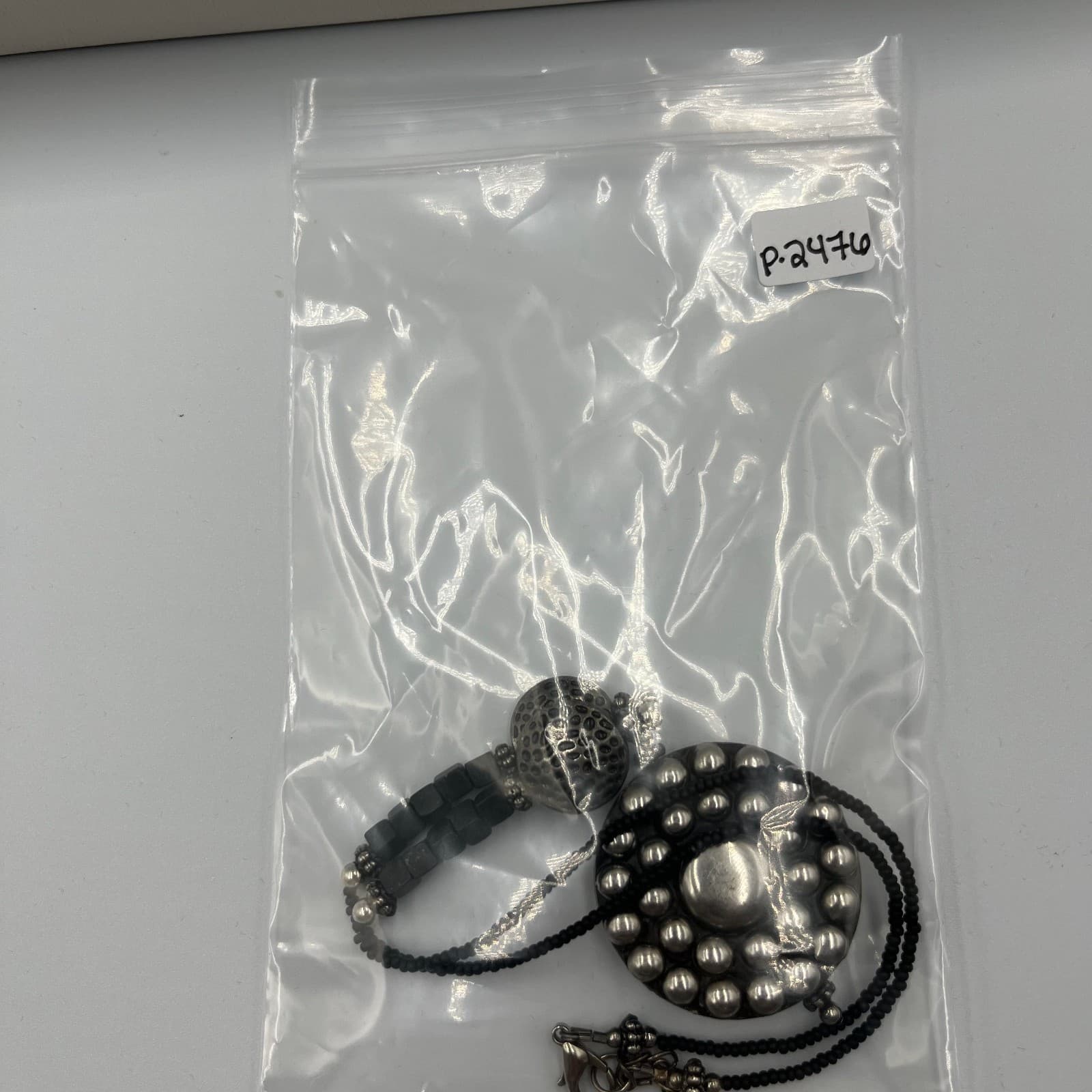 Vintage Boho Chunky Wood Bead Statement Necklace Tribal Ethnic Style Brown - Thumbnail 8