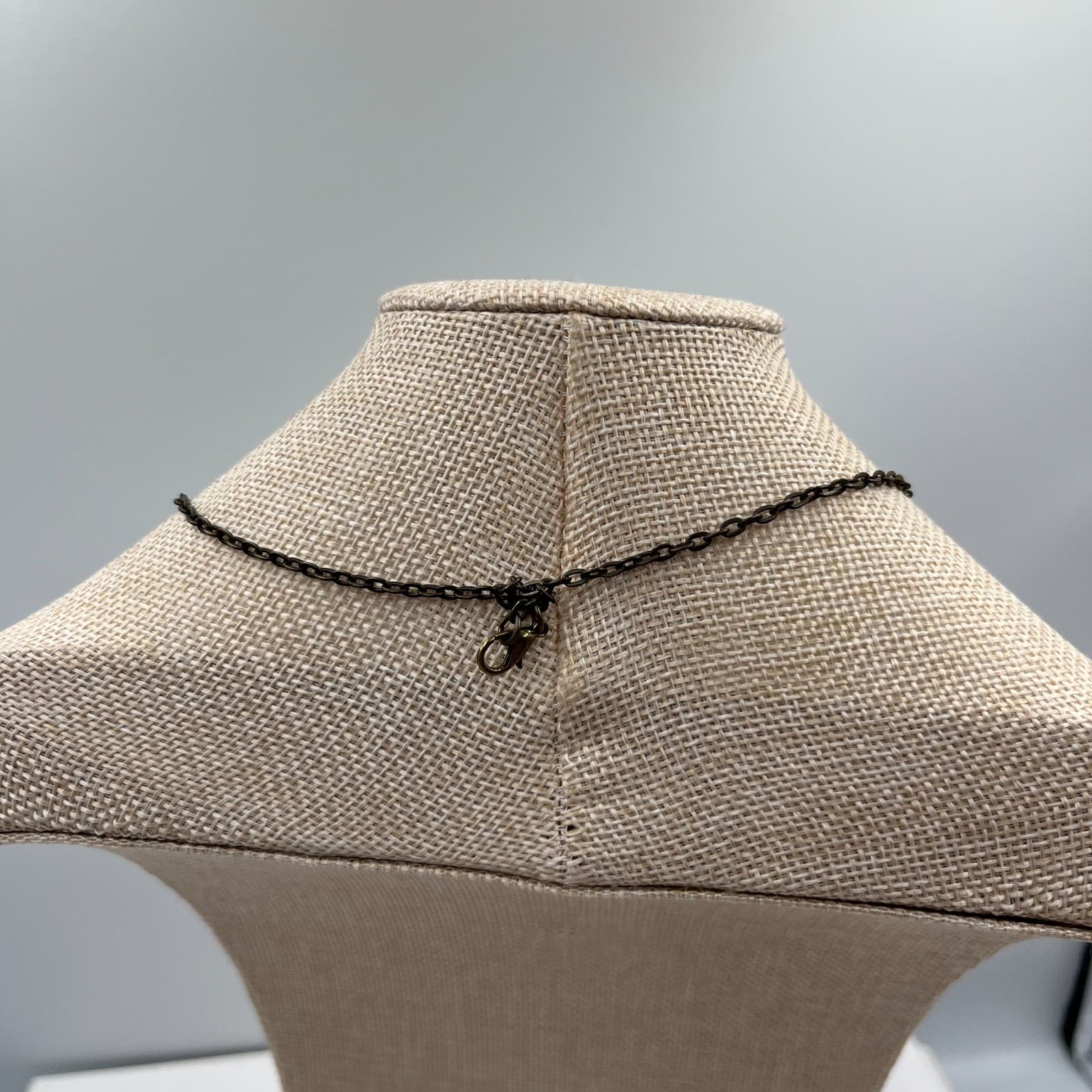 Vintage Steampunk Skeleton Key Watch Necklace Antique Bronze Pendant Ornate Retr - Thumbnail 6