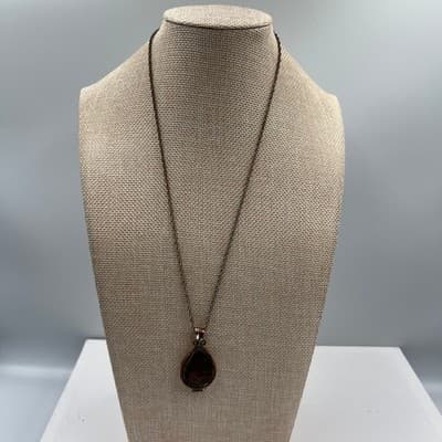 Vintage "Merry Christmas From Heaven" Locket Necklace "I Am With You Always" - Thumbnail 2