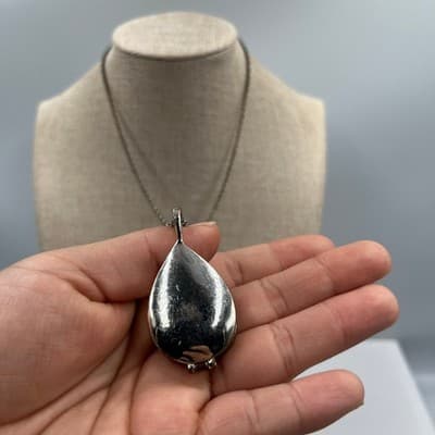 Vintage "Merry Christmas From Heaven" Locket Necklace "I Am With You Always" - Thumbnail 5