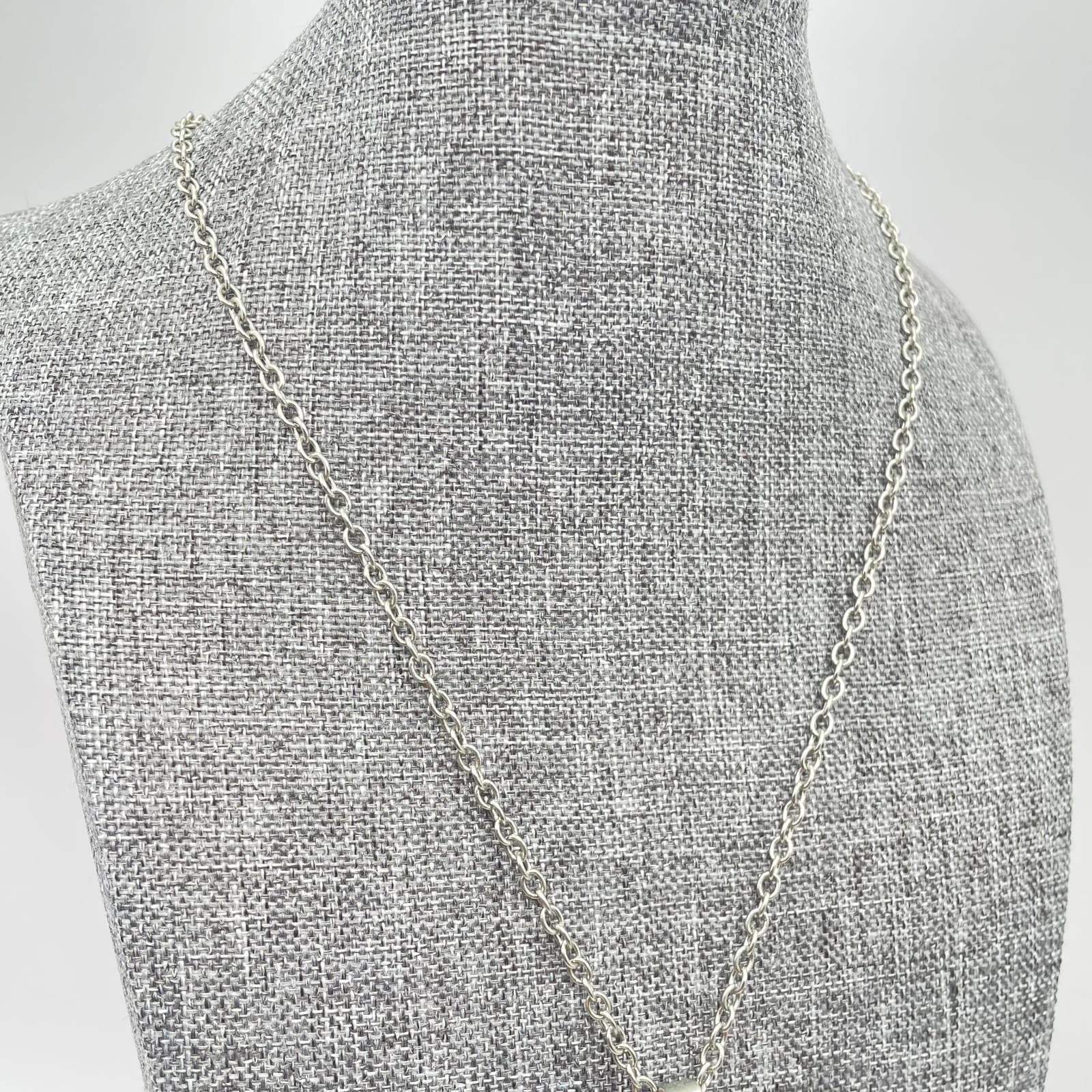 Charming Charlie Silver-Tone Mod Revival Cats Eye Cluster Grape Pendant Necklace - Thumbnail 7