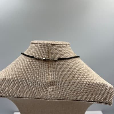 Vintage Carved Turtle Pendant Necklace Faux Shell Cord 20" Beach Boho Tropical - Thumbnail 6