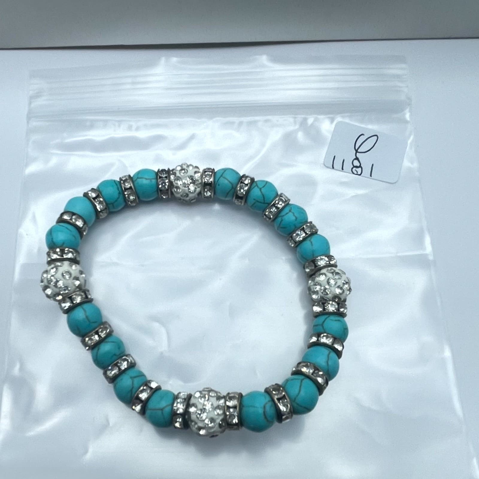 Vintage-Inspired Gold-Tone Beads Sea Turtle Motif Novelty Stretch Bracelet - Thumbnail 10