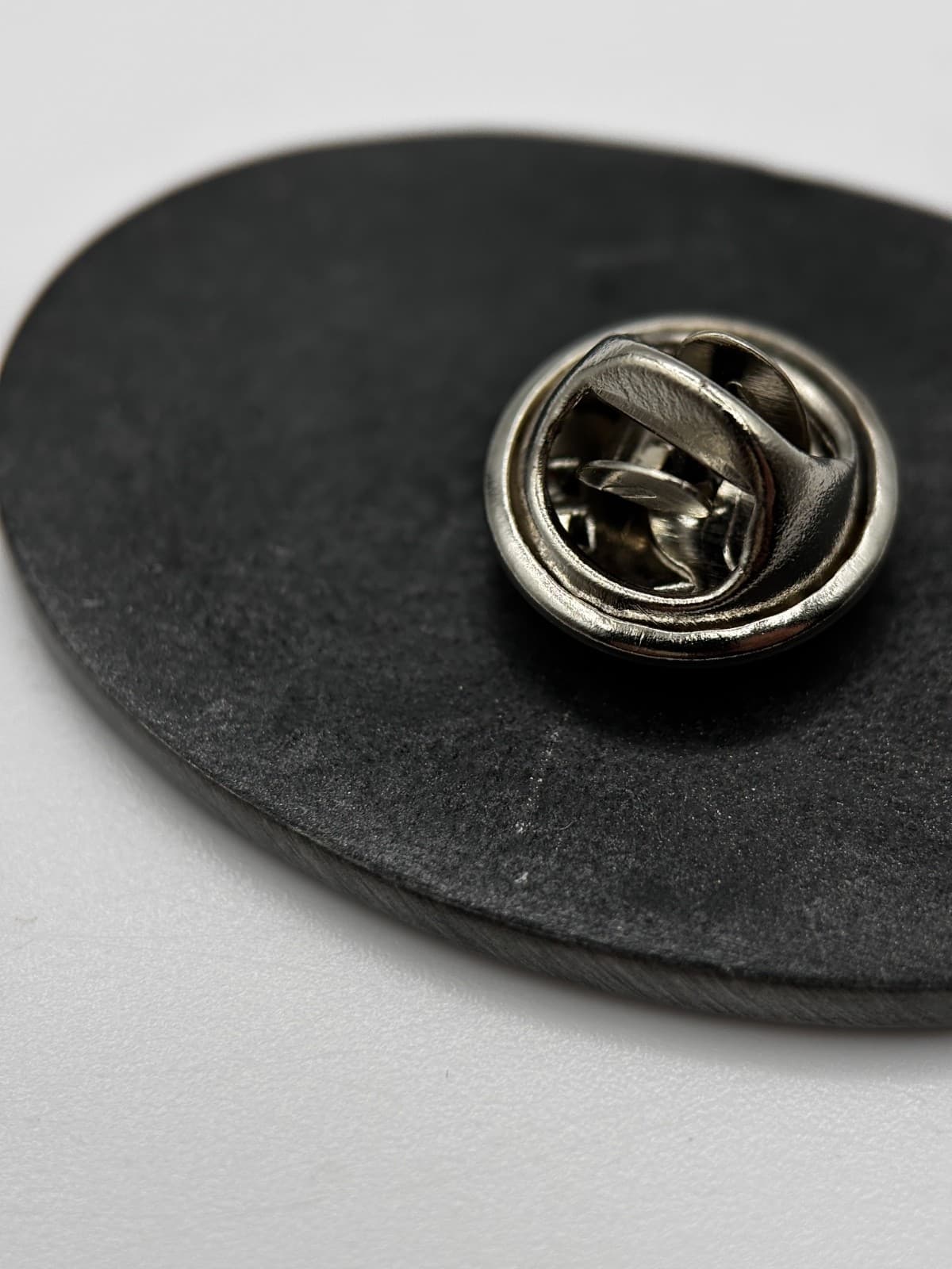 Vintage Silver Tone Rowing Crew Boat Team Medallion Pin Badge - Thumbnail 6