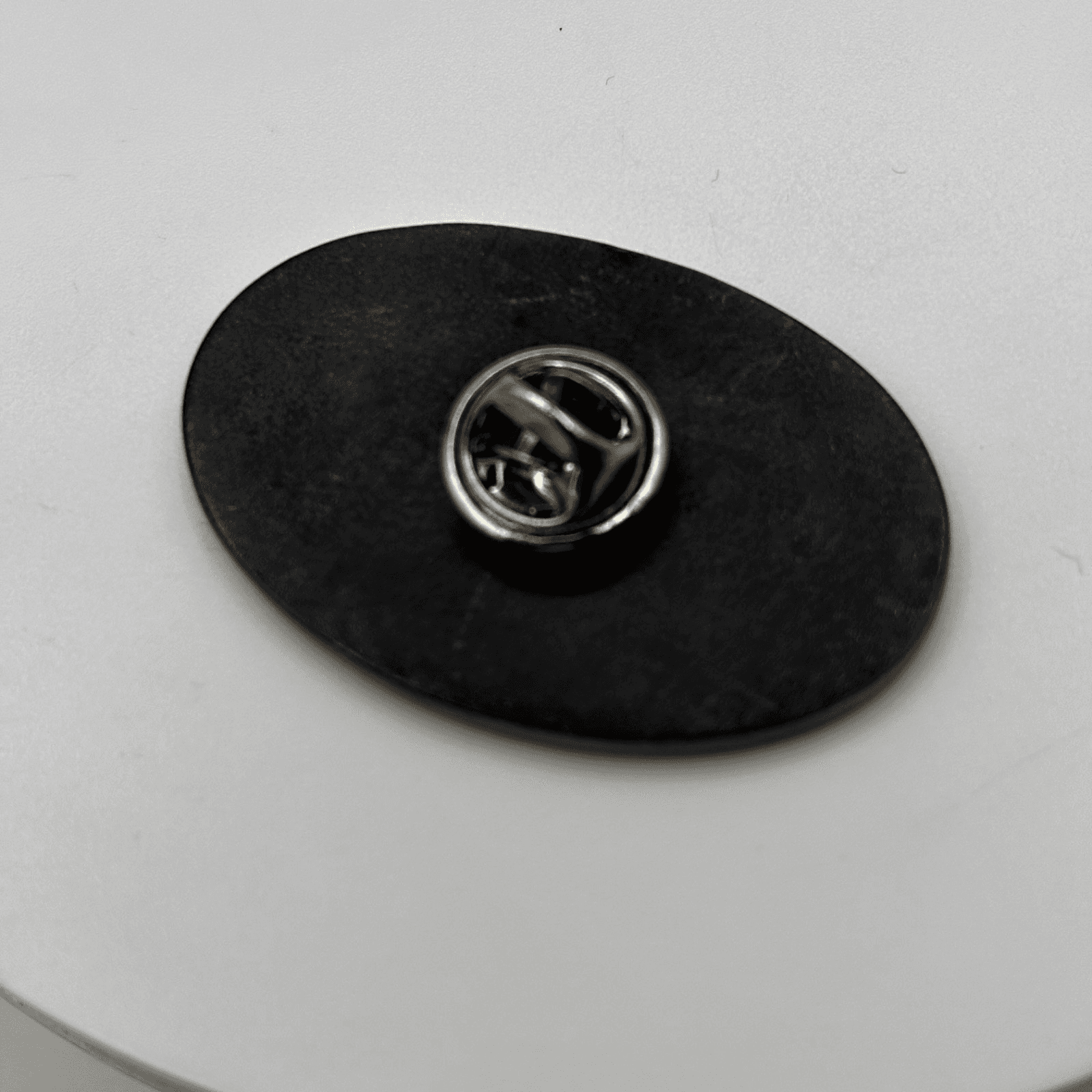 Vintage Silver Tone Rowing Crew Boat Team Medallion Pin Badge - Thumbnail 7