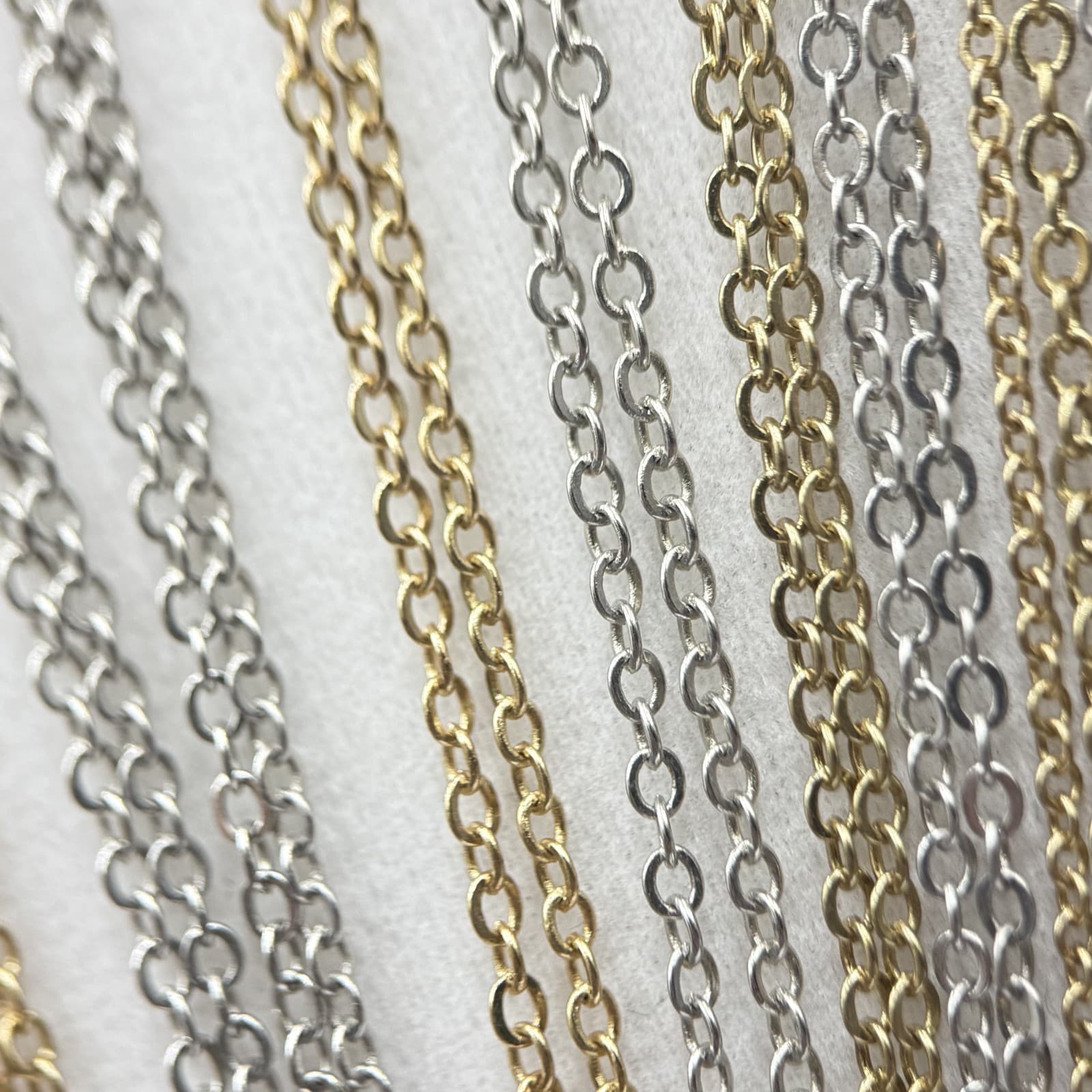 Gold & Silver Multi-Layer Statement Necklace w/ Crystal Accents - Thumbnail 10