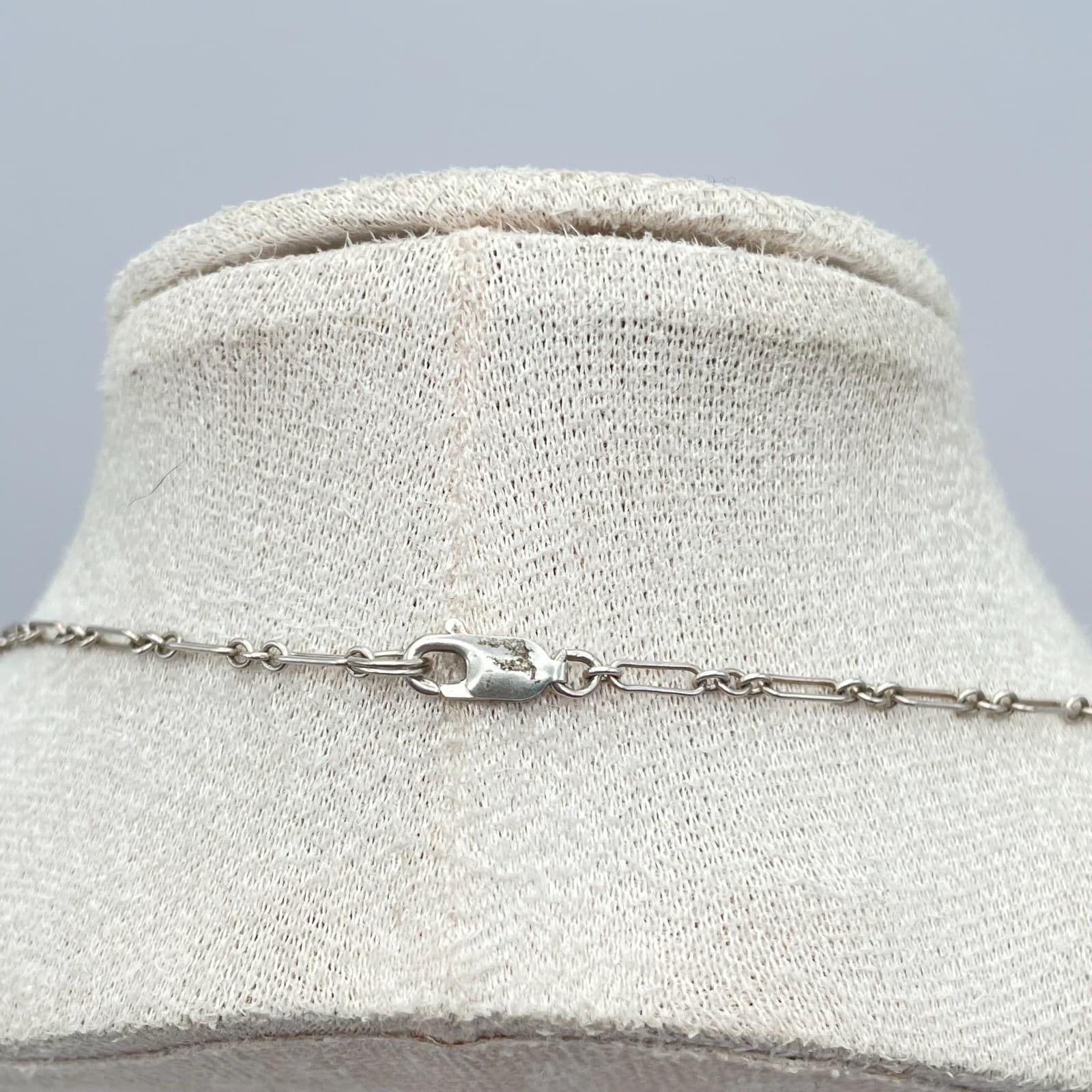 Southwestern Boho Silver-Tone Amethyst Freshwater Pearls Beaded Station Necklace - Thumbnail 9