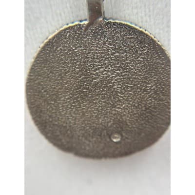 Vintage Cowboy Hall of Fame Pendant Necklace Silver Tone Oklahoma City Souvenir - Thumbnail 4