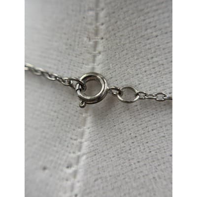 Vintage Cowboy Hall of Fame Pendant Necklace Silver Tone Oklahoma City Souvenir - Thumbnail 3