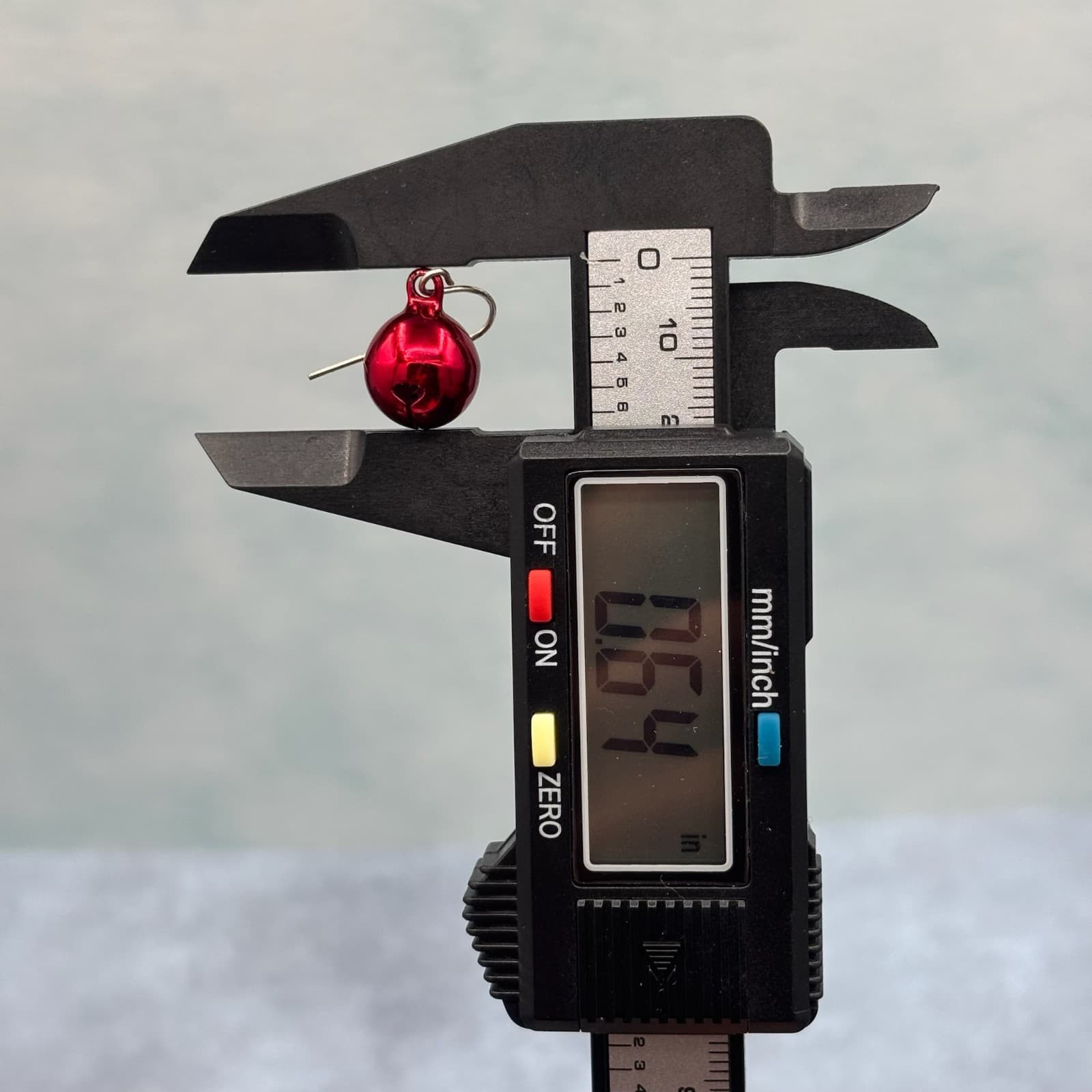 Vintage Red Jingle Mini Christmas Ornament Collectible Bulb Dangle Earrings For - Thumbnail 3