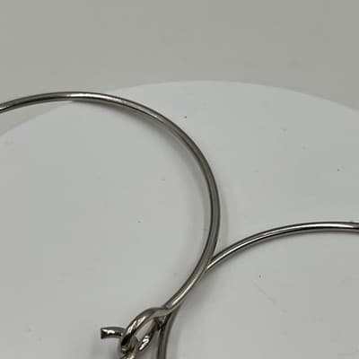 VTG Silver Tone Charm Bangle Bracelet Set Friends Quote Infinity Heart Crystal - Thumbnail 4