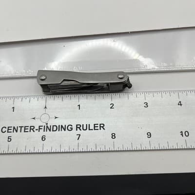 VTG Pocket Knife Multi Tool Lot of 7 Stainless China Red Folding Blade Estate - Thumbnail 10