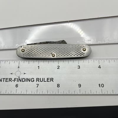 VTG Pocket Knife Multi Tool Lot of 7 Stainless China Red Folding Blade Estate - Thumbnail 7