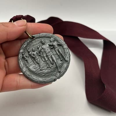 2007 Twentieth Annual Grace Race and Walk for Light 2nd Place Running Medal - Thumbnail 4