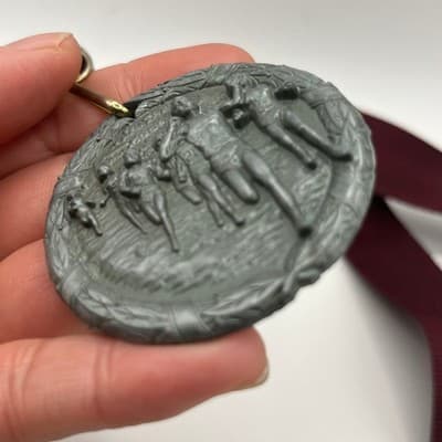 2007 Twentieth Annual Grace Race and Walk for Light 2nd Place Running Medal - Thumbnail 5