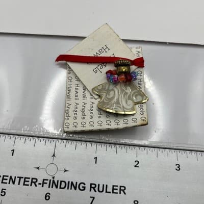 Vintage 6pc Angel Lapel Pin Lot Angels of Hawaii Guardian Spirit Enamel Classic - Thumbnail 13