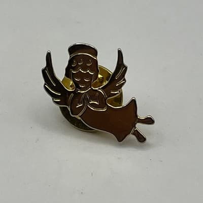 Vintage 6pc Angel Lapel Pin Lot Angels of Hawaii Guardian Spirit Enamel Classic - Thumbnail 5