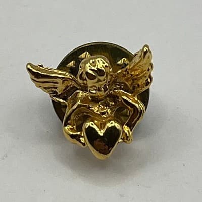 Vintage 6pc Angel Lapel Pin Lot Angels of Hawaii Guardian Spirit Enamel Classic - Thumbnail 4