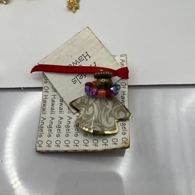 Vintage 6pc Angel Lapel Pin Lot Angels of Hawaii Guardian Spirit Enamel Classic - Thumbnail 11