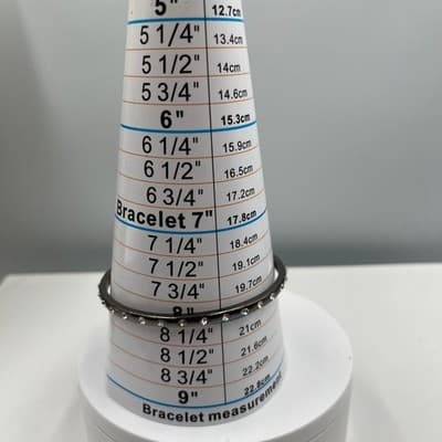 Vintage Gunmetal Tone Bangle Bracelet Rhinestone Accents Grey Sparkle Stackable - Thumbnail 6