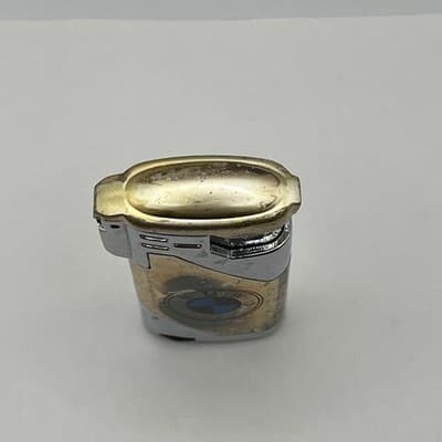 Vintage BMW Logo Lighter Refillable Butane Gas Torch Chrome Automotive Accessory - Thumbnail 8