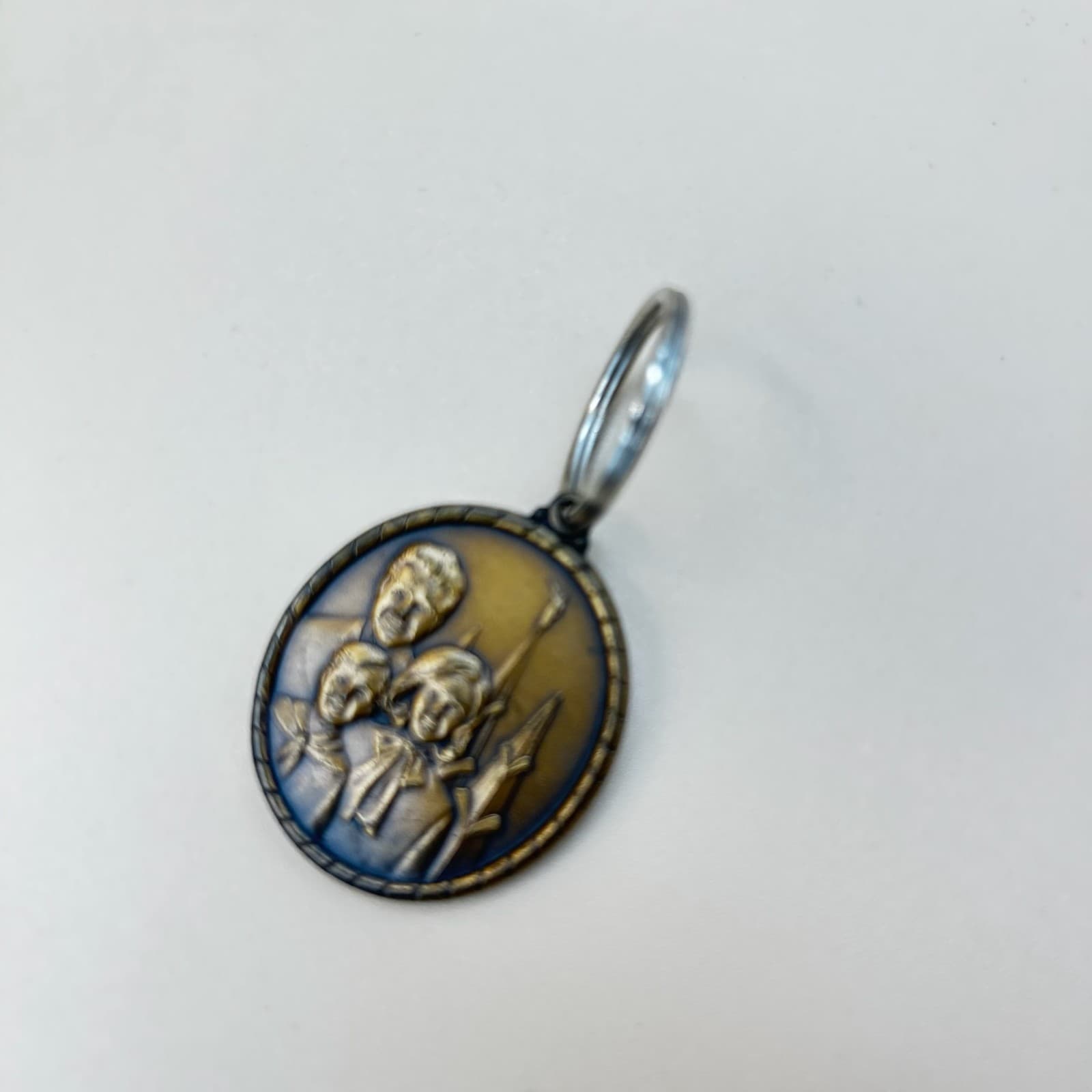 Vintage Faith In God Medal Award Boy Scouts BSA Mormon LDS Coin Medallion Pin - Thumbnail 5