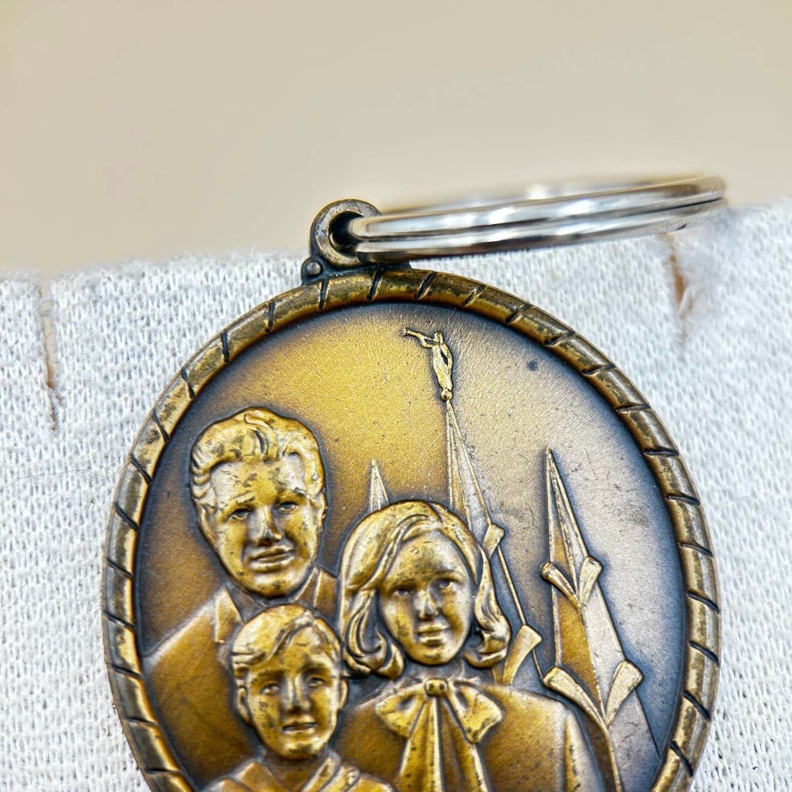 Vintage Faith In God Medal Award Boy Scouts BSA Mormon LDS Coin Medallion Pin - Thumbnail 8