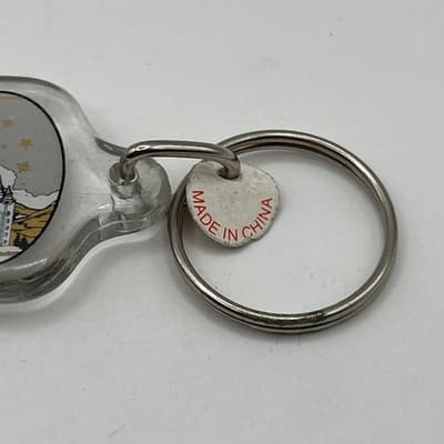 Vintage Salt Lake City Utah Acrylic Keychain Skyline Souvenir Retro Travel Gift - Thumbnail 3