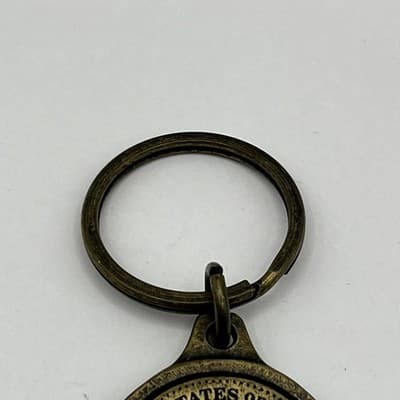 Vintage Washington DC USA Bottle Opener Keychain Brass Tone Souvenir Collectible - Thumbnail 4