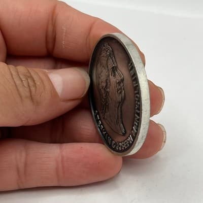 1783 Montgolfier Brothers First Ascent of Man Hot Air Balloon Commemorative Coin - Thumbnail 3