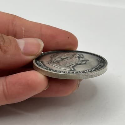 1783 Montgolfier Brothers First Ascent of Man Hot Air Balloon Commemorative Coin - Thumbnail 4