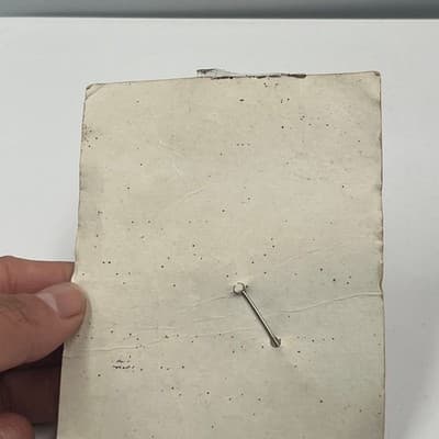 VTG Two's Company Hand Blown Glass Heart Posy Pin Bud Vase Brooch Jewelry Lot - Thumbnail 6