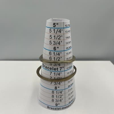 Vintage Gold Tone Bangle Bracelet Lot Rhinestone Hinged Cuff Minimalist Modern - Thumbnail 6