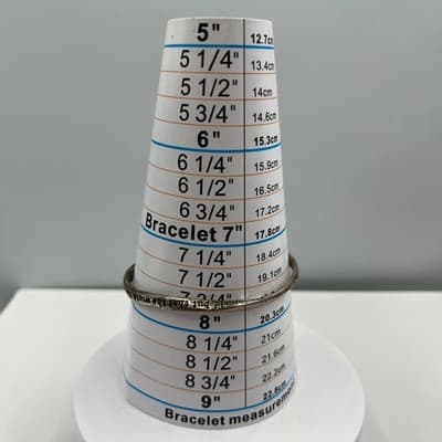 VTG John 3:17 Scripture Bangle Bracelet Silver Tone Religious Christian 7.75" - Thumbnail 4