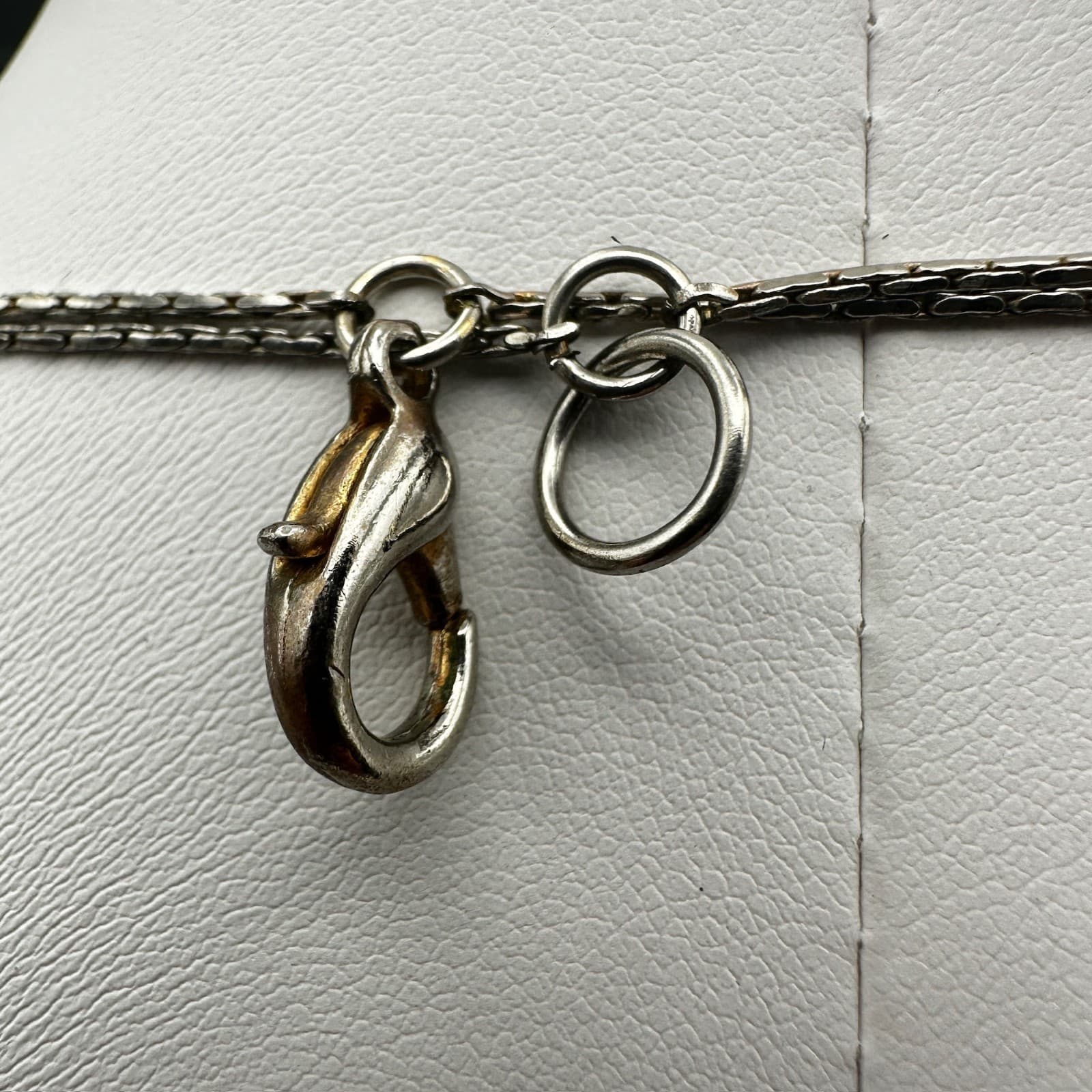 Vintage 80s Multi Strand Necklace Earth Tone Beads Gold Tone Women's Jewelry - Thumbnail 9