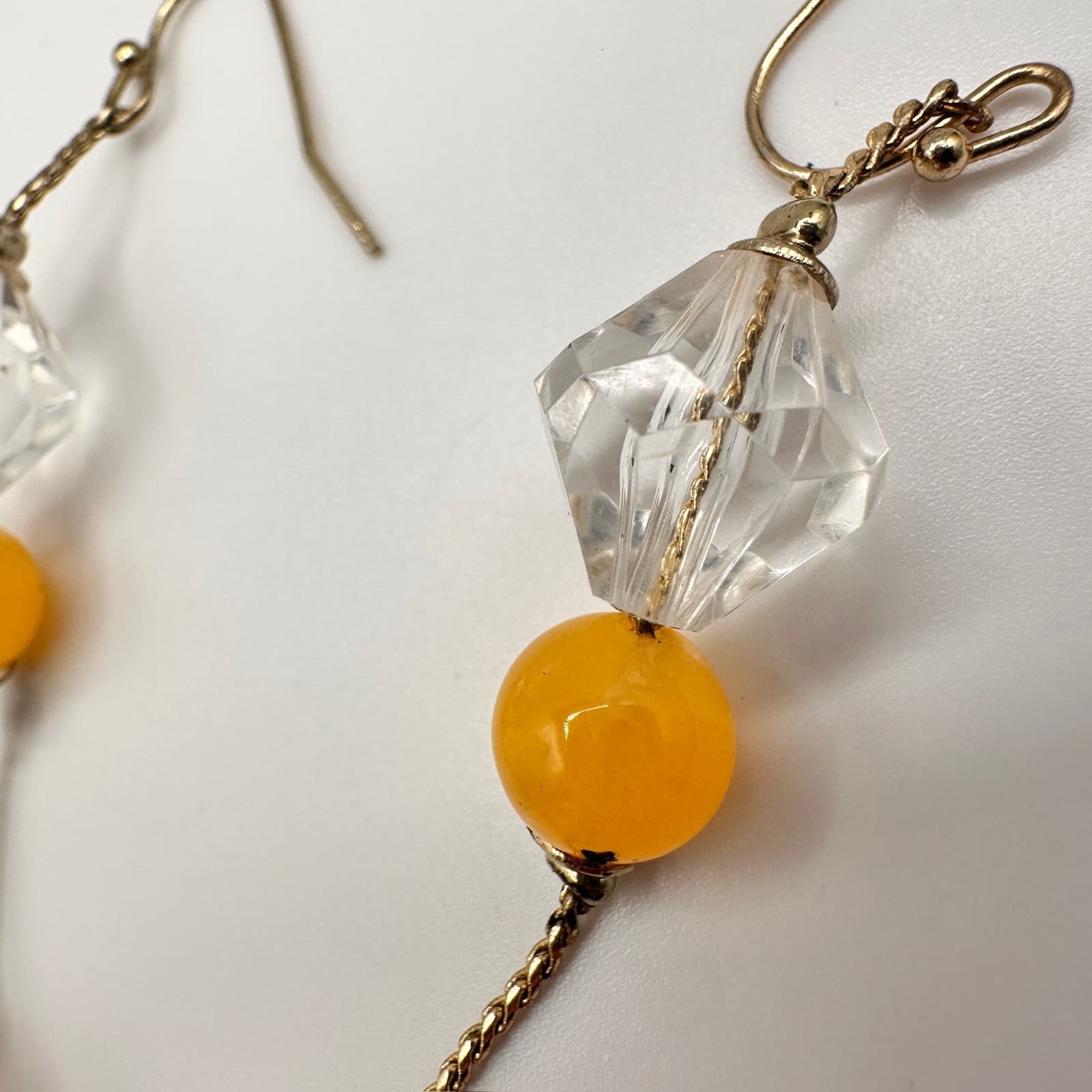 Vintage 90s Silver Tone Statement Chandelier & Floral Post Earrings Lot Jewelry - Thumbnail 13