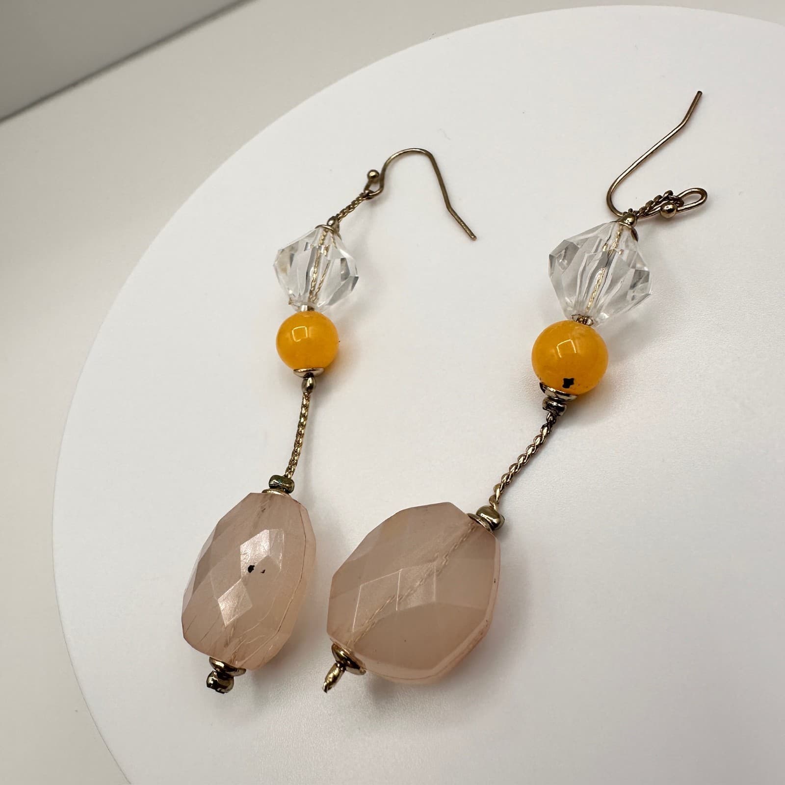 Vintage 90s Silver Tone Statement Chandelier & Floral Post Earrings Lot Jewelry - Thumbnail 16