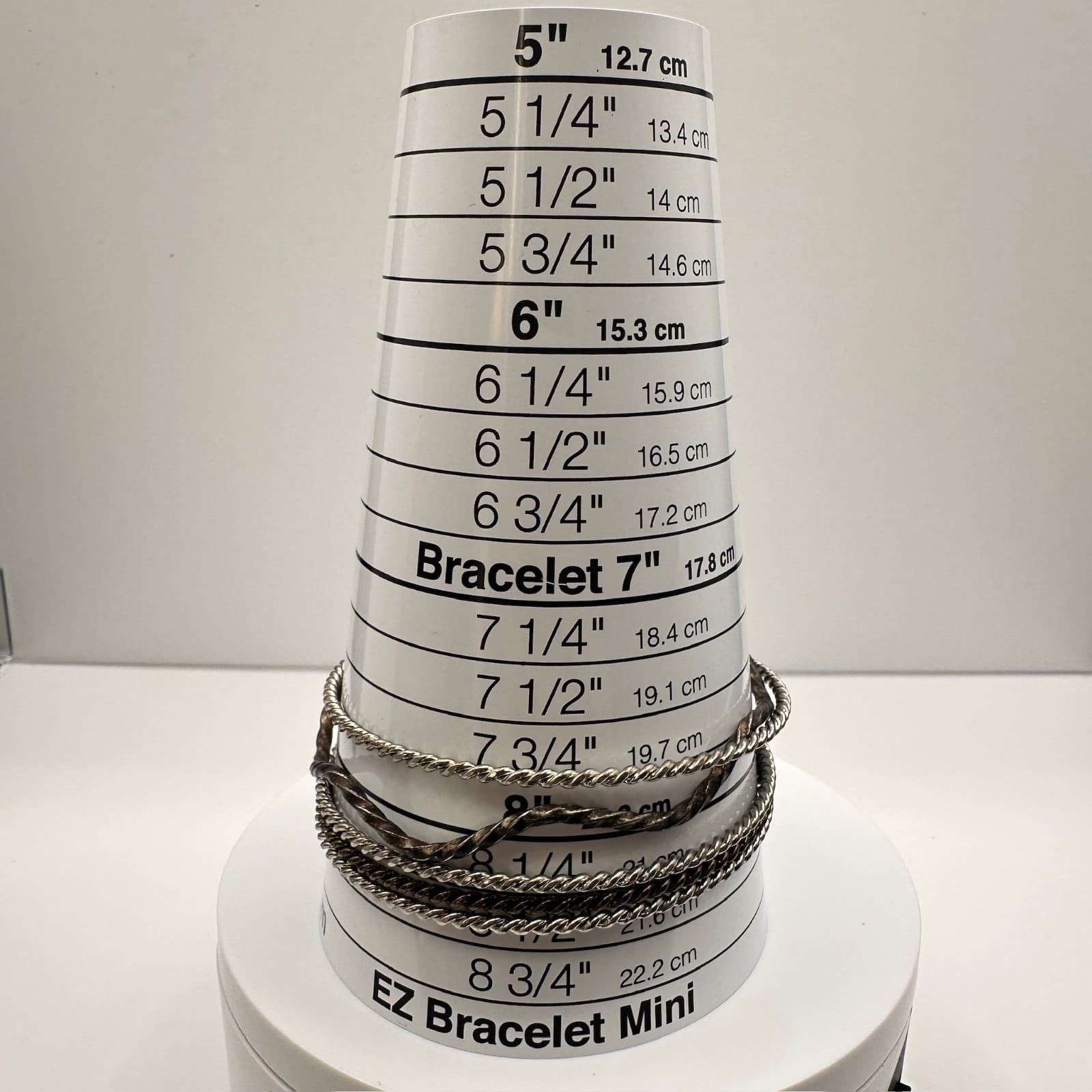 Vintage 80s Boohoo Stackable Twisted Metal Bangles Set Of 3 Bohemian Jewelry - Thumbnail 11