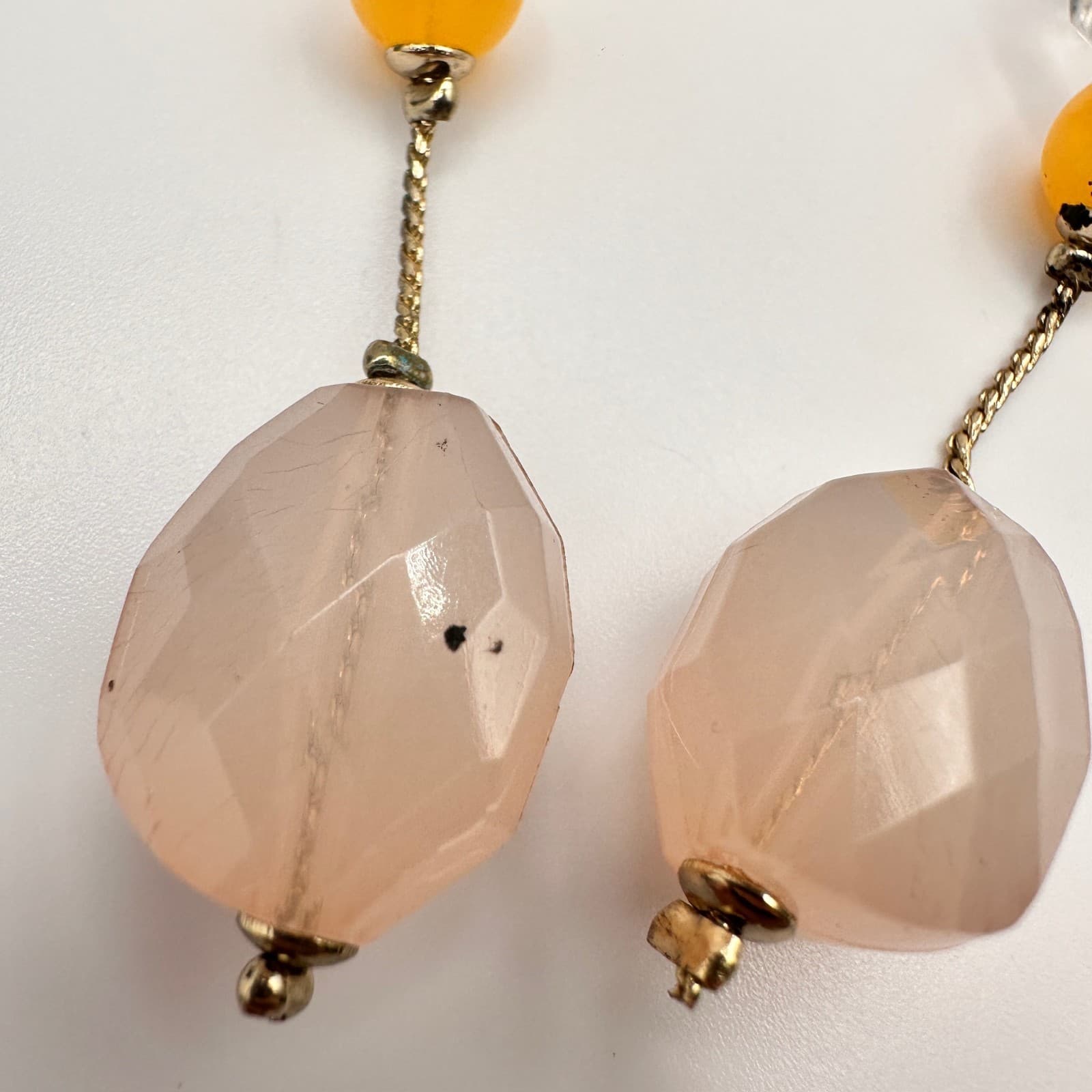 Vintage 90s Silver Tone Statement Chandelier & Floral Post Earrings Lot Jewelry - Thumbnail 11