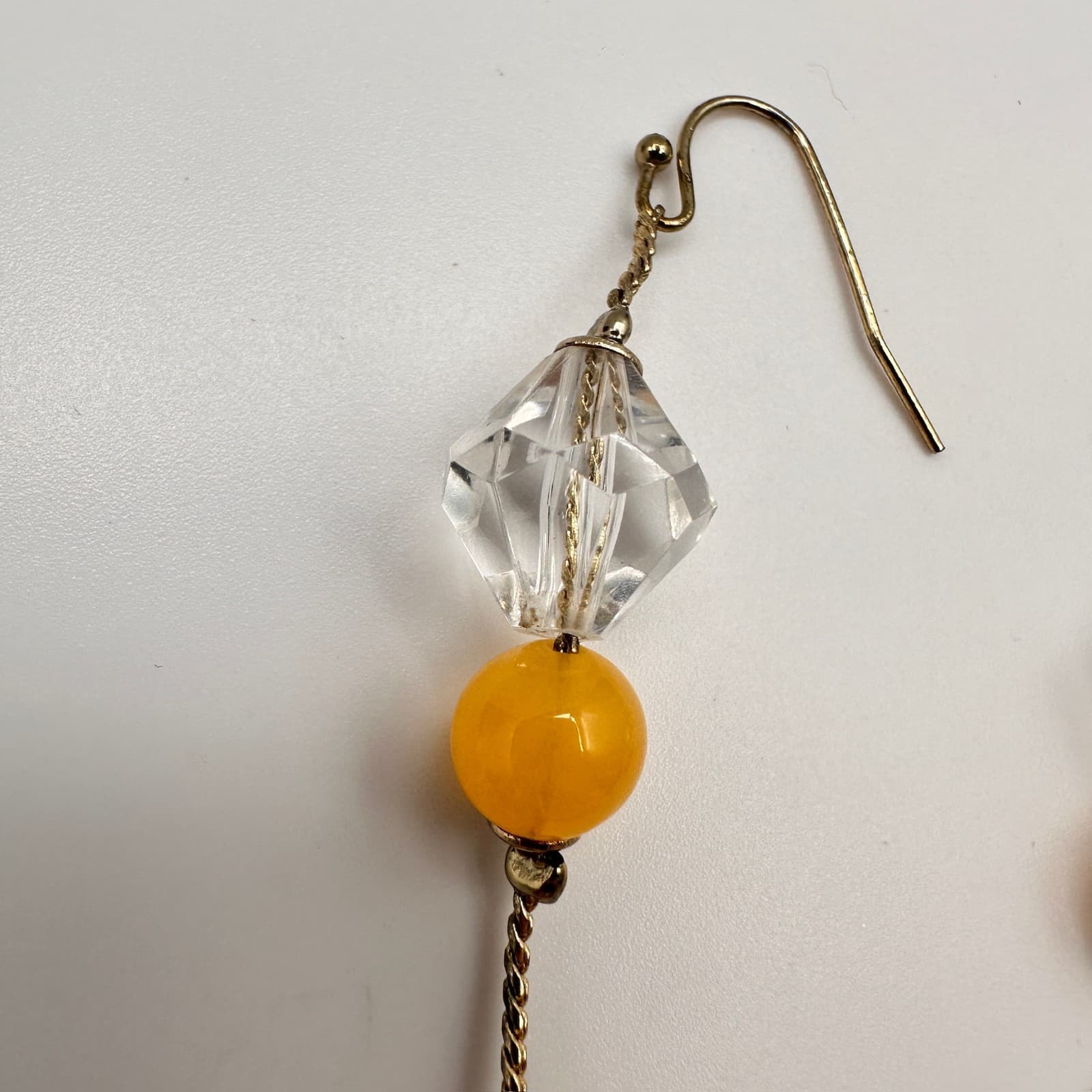 Vintage 90s Silver Tone Statement Chandelier & Floral Post Earrings Lot Jewelry - Thumbnail 12