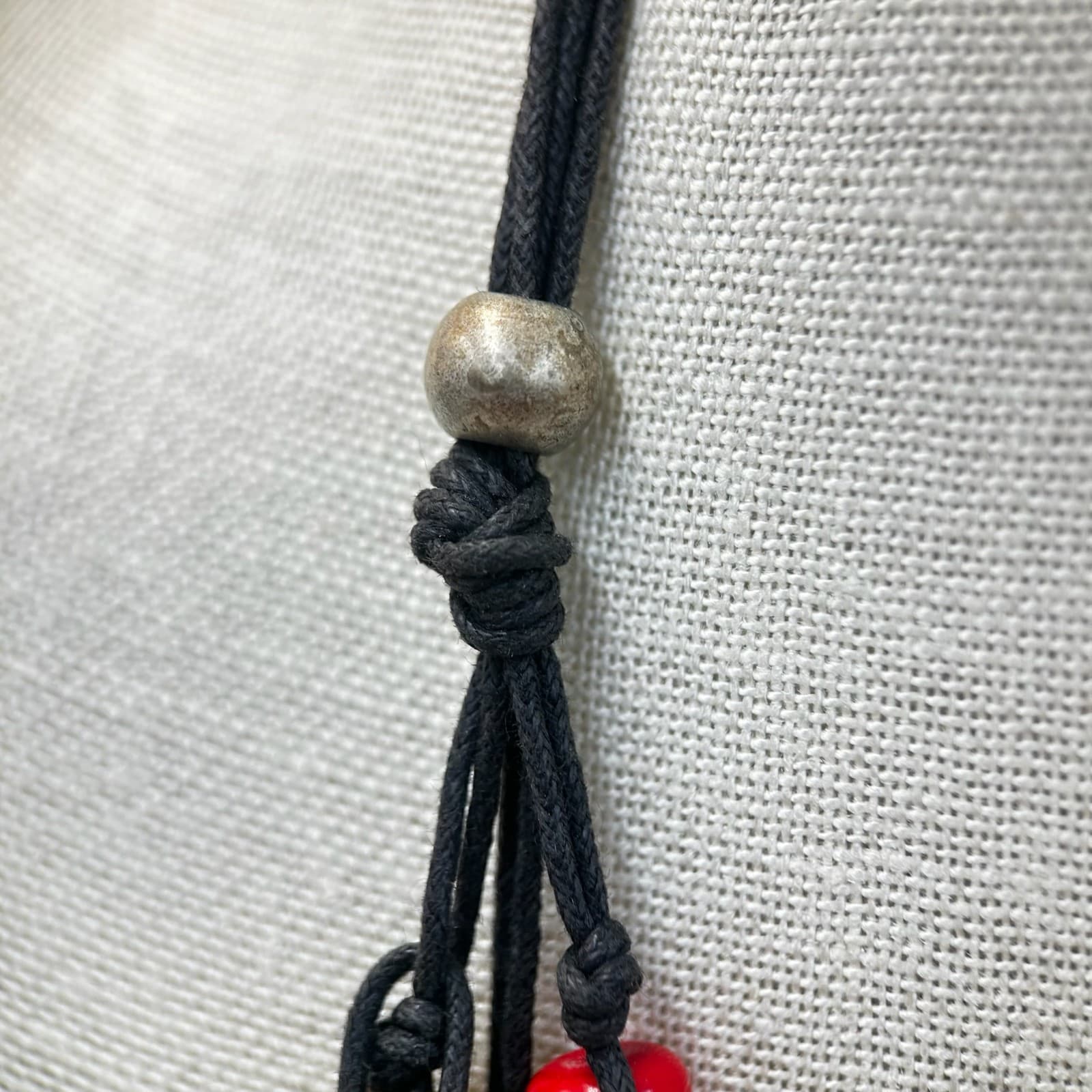 Vintage Multi Strand Art Venetian Glass Mix Colored Boho Style Beaded Necklace - Thumbnail 9