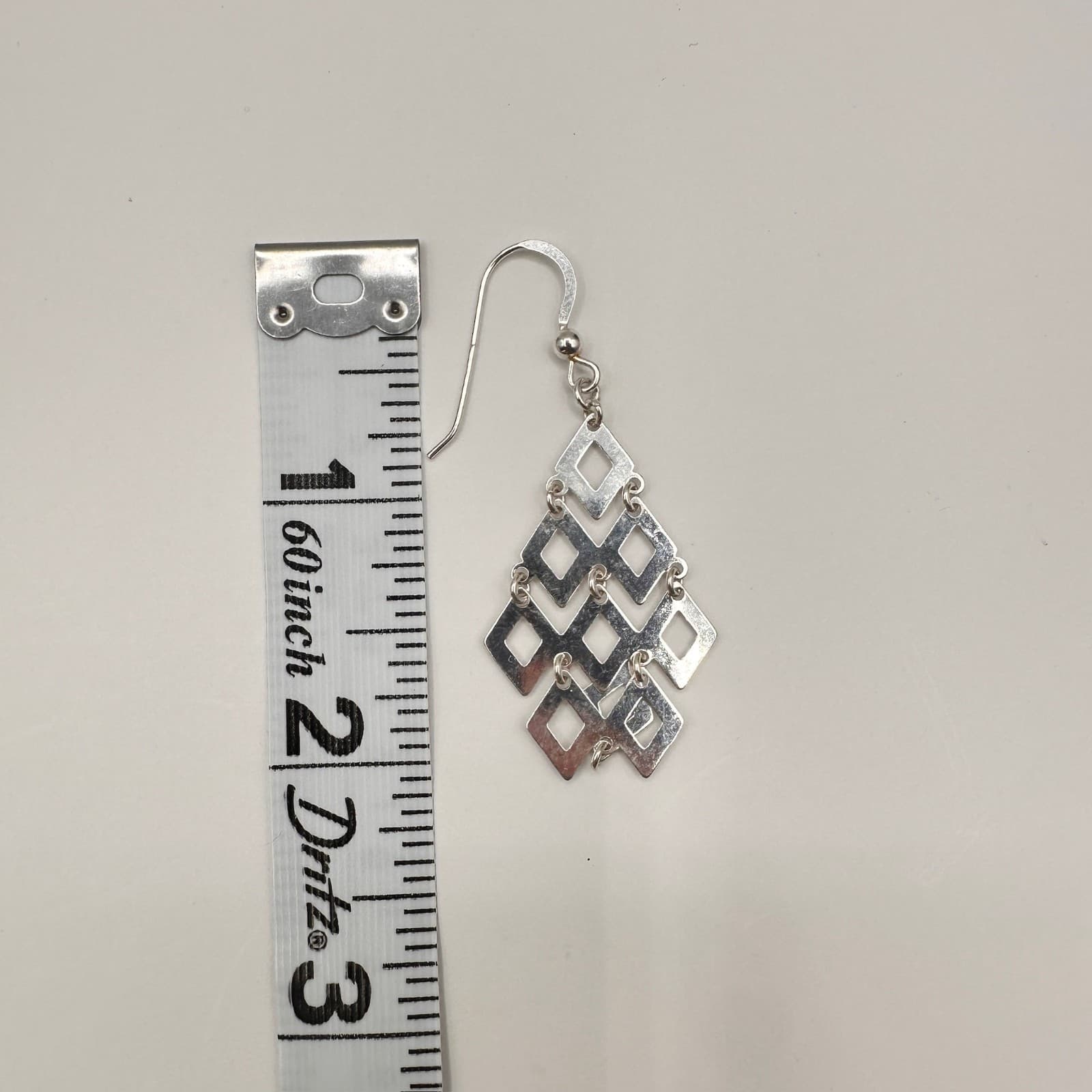 Vintage 90s Silver Tone Statement Chandelier & Floral Post Earrings Lot Jewelry - Thumbnail 23