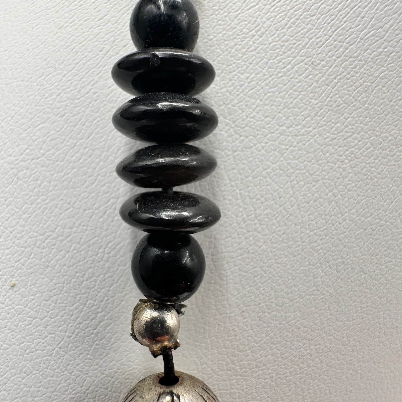 Vintage 90s Ethnic Statement Necklace Beads Boho Women's Classic Jewelry - Thumbnail 12