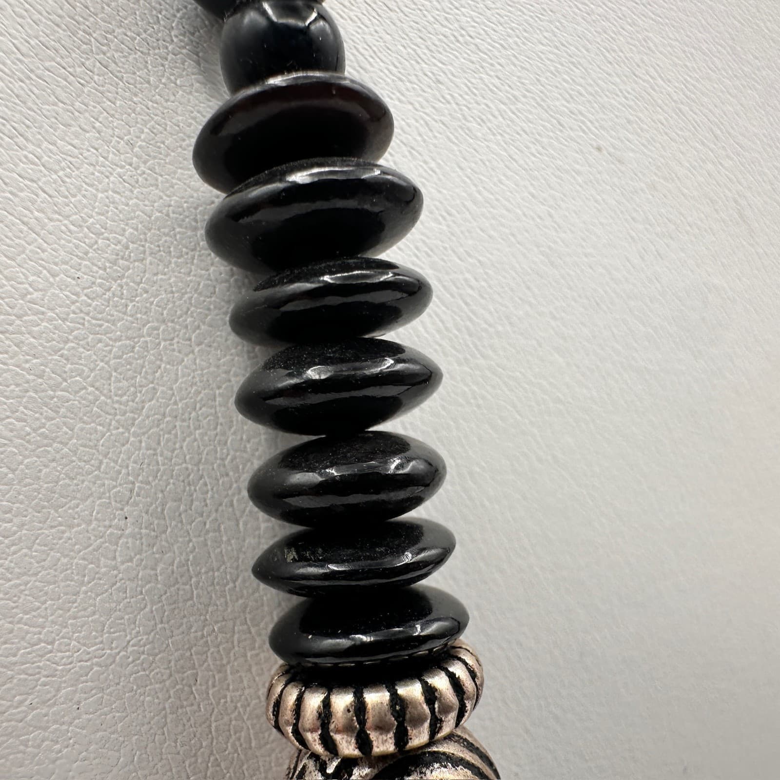 Vintage 90s Ethnic Statement Necklace Beads Boho Women's Classic Jewelry - Thumbnail 17