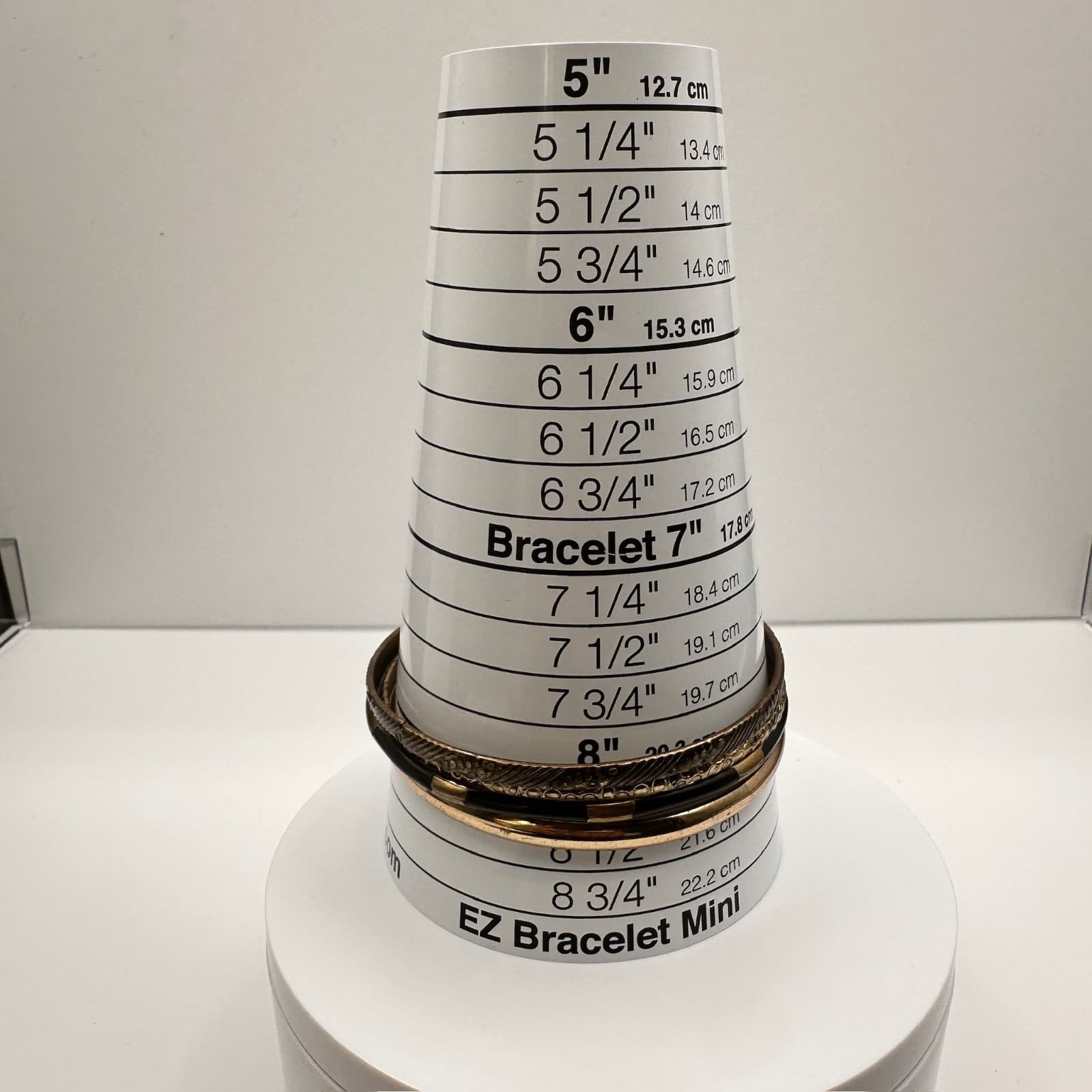 Vintage 80s Mixed Metal Twisted Bangle Bracelets Set Bohemian Boohoo Jewelry - Thumbnail 10