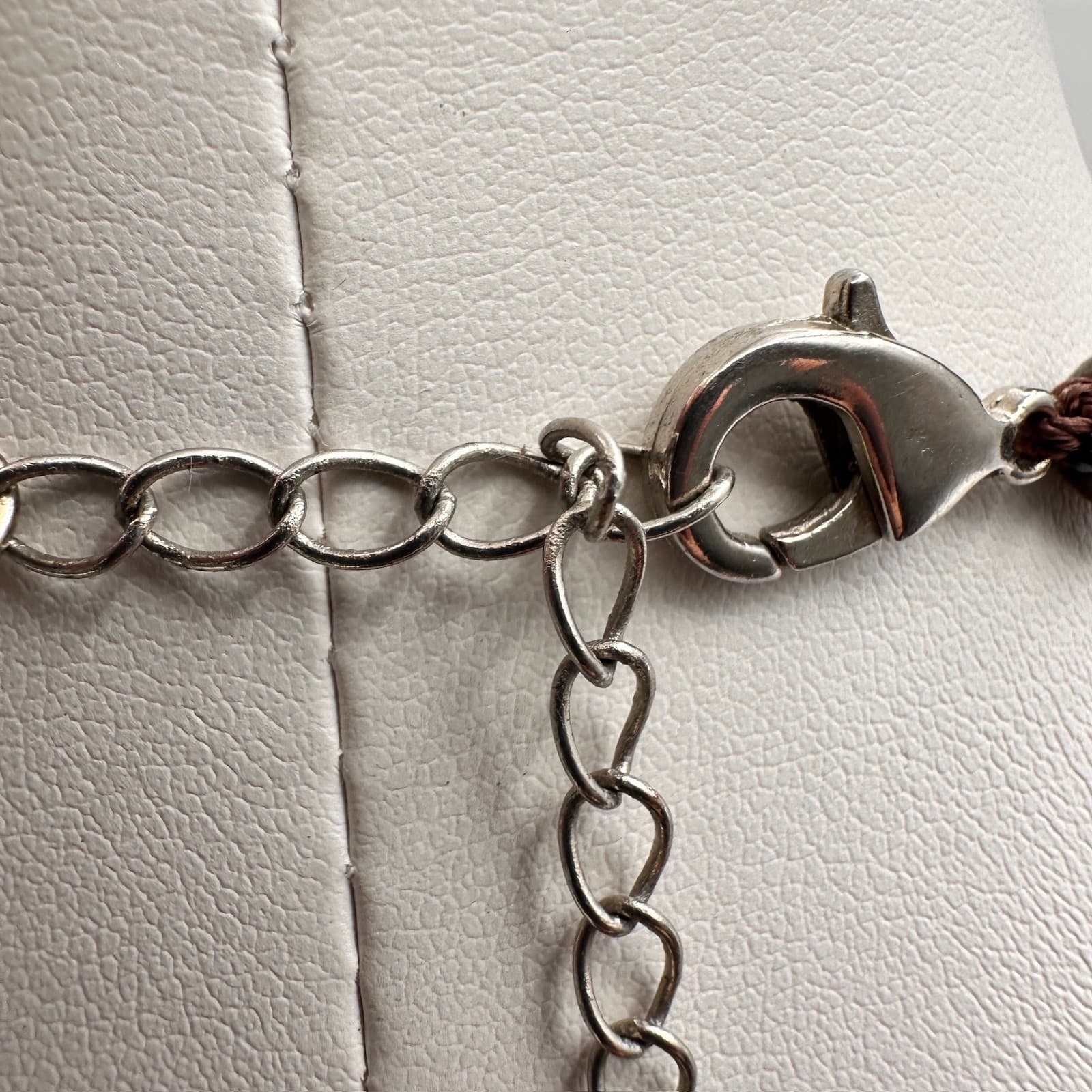 Vintage 80s Chunky Agate Tiger Stone Bead Statement Necklace Women's Jewelry - Thumbnail 13