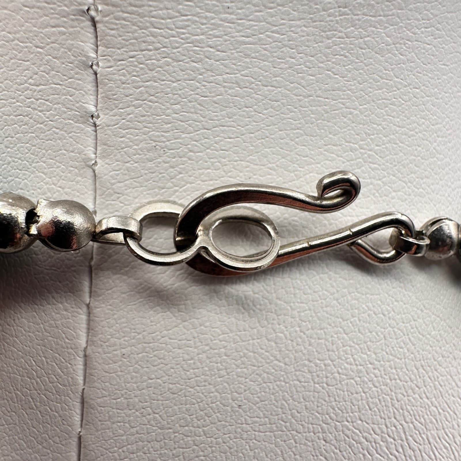 Vintage 80s Blue Wood Bead Multi Strand Statement Necklace Jewelry - Thumbnail 12