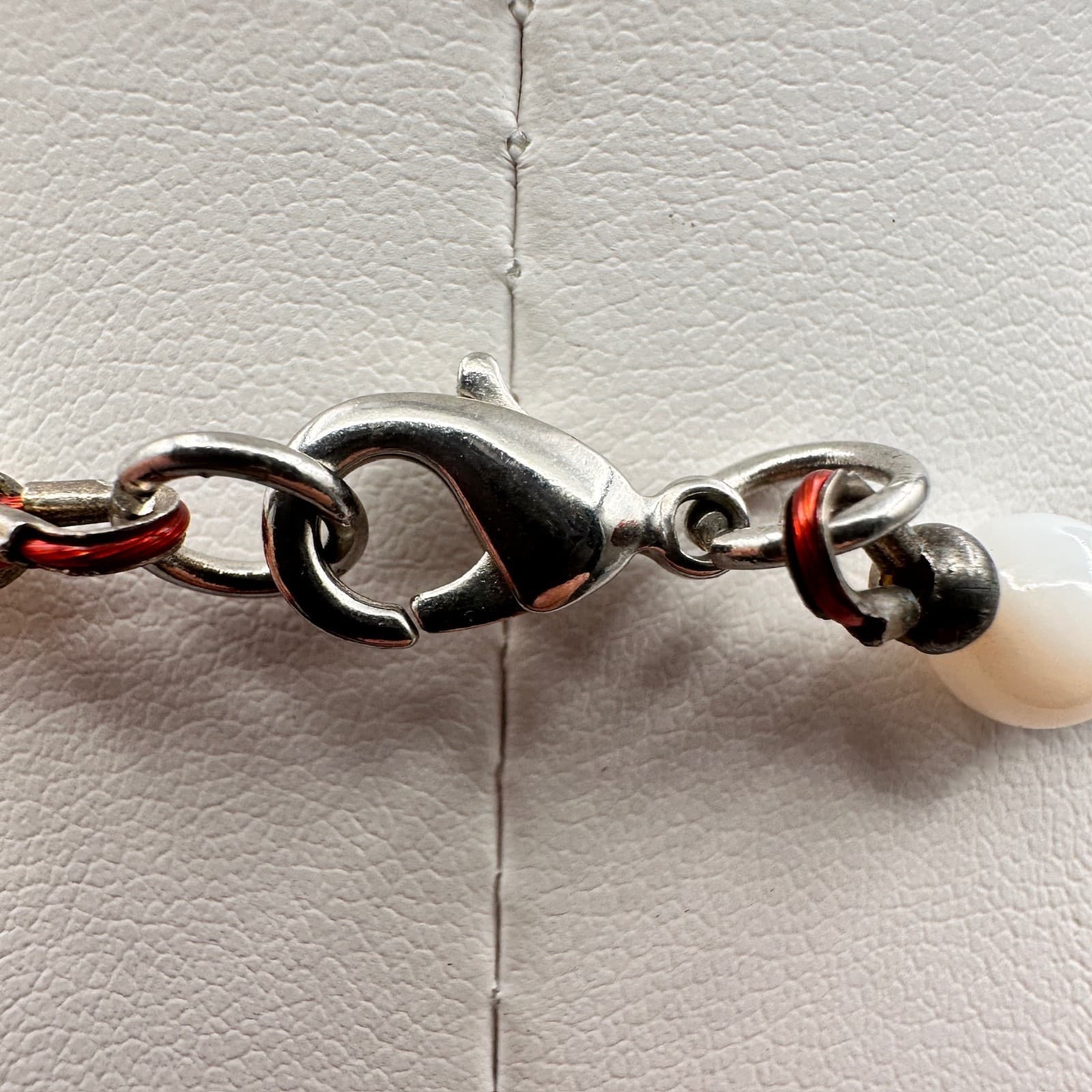 Vintage 90s Black & White Beaded Statement Necklace w Large Faceted Orbs Jewelry - Thumbnail 11